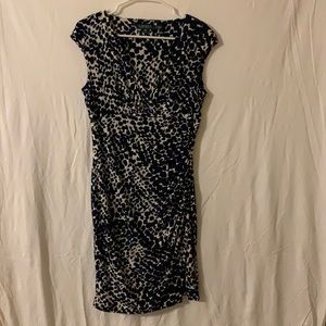 Ralph Lauren shirred dress